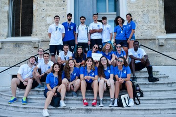 Pioggia di medaglie a Palazzo di città: l'amministrazione premia Fortitudo e Adriatica Trani per la vittoria dei rispettivi campionati