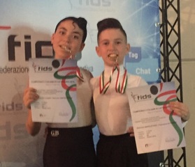 Trani Dance si tinge di tricolore, due suoi atleti sono campioni italiani di danze latine