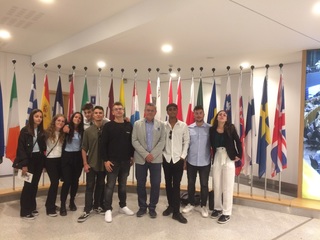 Gli alunni dell'IISS Aldo Moro volano a Bruxelles per il progetto 