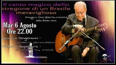Stasera al Santo Graal l'omaggio a Joao Gilberto