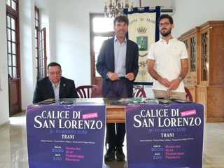 Presentata ieri la IV edizione di Calice di San Lorenzo, a Trani il 9 ed il 10  agosto