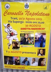 Estate di Trani, festa in via Superga con il Carosello napoletano