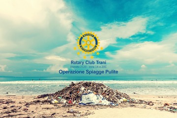 Oggi il Rotary Club e il Rotaract di Trani puliranno il tratto di costa da Colonna alle Matinelle