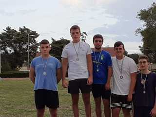 Atletica Tommaso Assi Trani: Pasquale Calefato campione regionale under 16 di getto del peso. Secondo nel lancio del disco