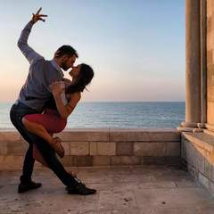 Trani, ieri l'inaugurazione di un'accademia stabile di tango argentino: la “Para Dos Tango” di Miky Padovano e Valentina Guglielmi