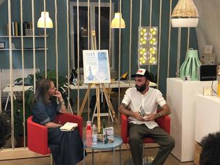 L'autore tranese Daniele Marrone ha presentato il libro di poesie 