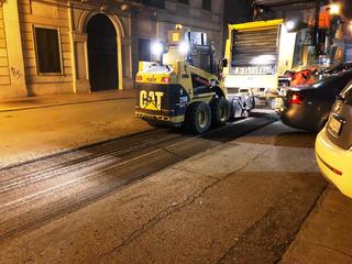 La notte è fatta per lavorare: l'agenda di rifacimento strade e segnaletica. Di Lernia: «Abbiamo prediletto la zona nord di Trani»