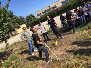 Surriscaldamento globale, oggi corteo degli studenti anche a Trani. Piantati alberi all'istituto Moro