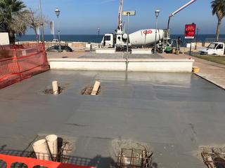 Aree fitness sul lungomare, lavori in corso. L'assessora Nenna: «È il primo degli interventi di rigenerazione urbana progettato con il Duc»