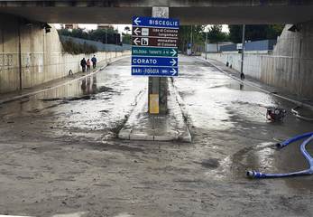 Sottovia di Pozzo piano, Trani soccorso ha aspirato quasi 2 milioni di litri d'acqua