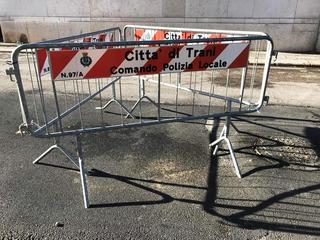 Trani, troppa acqua sul ripristino di Aqp: nuovo cedimento stradale alla fine del lungomare Chiarelli