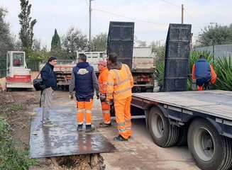 Rete del gas metano a Trani, partiti i lavori di ampliamento