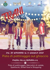 Natale tranese, si parte oggi: in piazza della Repubblica sarà inaugurata la pista di pattinaggio