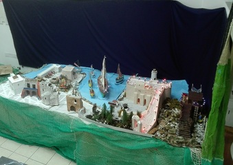 Un ponte ideologico fra Trani e Taranto: ecco il presepe del comitato di quartiere via Andria