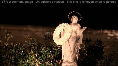 Trani, la città rende omaggio alla Vergine Immacolata: ieri sera piazza Libertà affollata