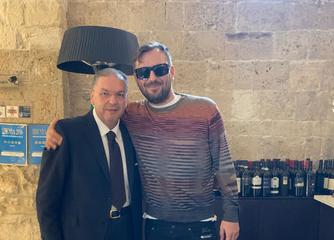Presentazione dell'album a Bari ma sosta e pranzo a Trani: ieri in città Cesare Cremonini