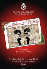 Nella chiesa di Santa Teresa il concerto dell'Archet duo con Alessia Laurora e Gabriella Altomare: esibizione domani