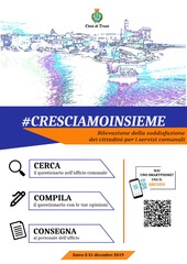 Siete soddisfatti dei servizi comunali? Al via un indagine dell'amministrazione: fino al 31 dicembre si può esprimere il proprio giudizio