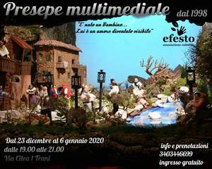 Natale 2019, torna il presepe elettronico multimediale: appuntamento, fino ad oggi, in via Cilea