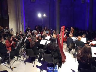 Capodanno a Trani, immagini e note del concerto in cattedrale