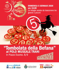 Polo Museale, oggi la grande tombolata della Befana