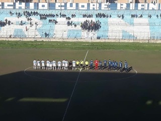 Vigor Trani-Otranto: il forte vento condiziona la prima gara del 2020, il match termina 0-0