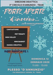 Circolo didattico D'Annunzio, oggi open day con tante attività