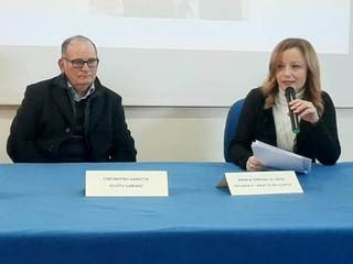 Salvò dodici persone al largo di Lampedusa. Costantino Baratta ieri allo Scientifico della sua Trani: «Mi hanno nominato 