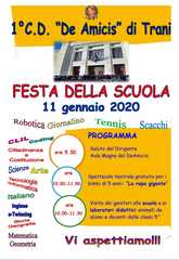 Circolo didattico De Amicis, oggi l'open day e lo spettacolo teatrale gratuito 