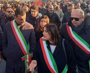 Barletta-Andria-Trani, altra giornata no: partecipa alla manifestazione di Foggia contro le mafie, ma Decaro si dimentica di citarla nel suo messaggio