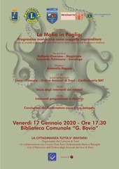 La mafia in Puglia: oggi il convegno in biblioteca sull'evoluzione del fenomeno criminoso nella regione