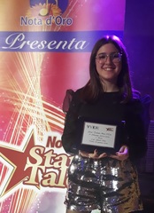 La cantante tranese Micaela Frigione vince il concorso canoro 