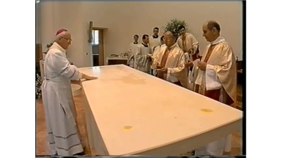 Trani religiosa, aspettando quella di San Magno ecco le immagini dell'ultima dedicazione di una chiesa in città: 23 anni fa toccò allo Spirito Santo