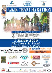 Tutto pronto per il 7mo «Cross di Trani»: appuntamento, stamani, a Villa Schinosa