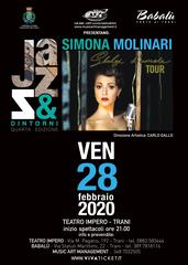 Jazz & d'intorni: questa sera Simona Molinari in concerto all'Impero