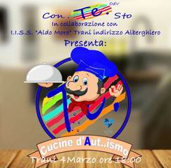 Ragazzi autistici ai fornelli: avverrà a Trani, oggi, all'Istituto alberghiero