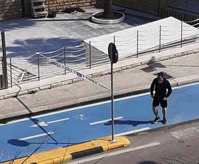 Coronavirus a Trani, chiusi pista ciclabile e marciapiede del lungomare per sanificazione