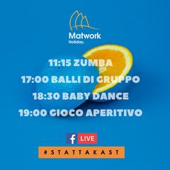 L'intrattenimento al tempo del Coronavirus: la Matwork Holiday porta in casa l'animazione per grandi e bambini