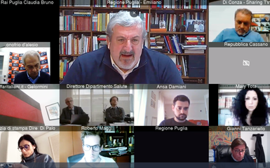 Coronavirus, la Puglia innalza il numero massimo dei contagi previsti da 2.000 a 3.500 e rimodula il suo piano sanitario. Emiliano: «Ma presto inizierà la discesa»
