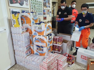 Coronavirus, la Confraternita San Nicola Pellegrino dona a 130 persone beni di prima necessità