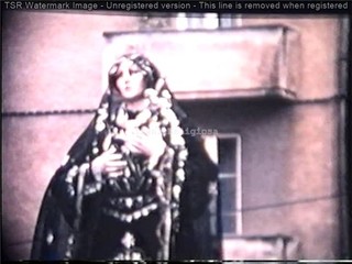 Trani religiosa, la processione dell'Addolorata del 1974