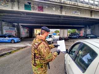 Contrasto della criminalità e sicurezza anti Coronavirus: in campo a Saviano anche i militari di Trani