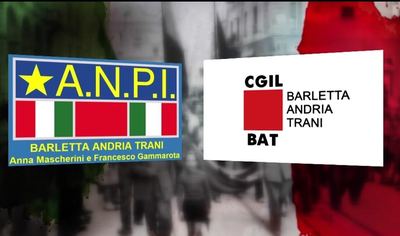 Festa della liberazione, Cgil e Anpi Bat: «Ad unirci la stessa passione di sempre. Ora e sempre Resistenza»