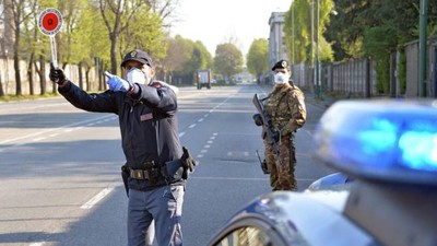 Coronavirus, controlli sempre più intensi nel ponte della Liberazione