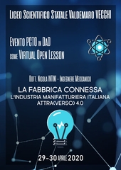 Liceo Scientifico Vecchi, si conclude oggi l'incontro online sull'industria manifatturiera