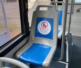Fase 2, da oggi impronte e alcuni sedili vietati sui bus del trasporto pubblico locale a Trani. Obbligatoria la mascherina a bordo