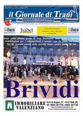 È in edicola il nuovo numero del Giornale di Trani: «Brividi». Ed in abbinamento editoriale, il libro di Rino Mennea dedicato alla storia delle cartoline