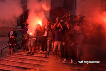 Accoglienza al presidente Quarto, i Veterani Trani chiariscono: «Abbiamo un po' esagerato, ma non buttate fango sui tifosi»