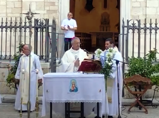 Festa del Cuore Immacolato di Maria, le immagini della santa messa celebrata dal vescovo di Trani
