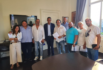 Mercato di Trani, ieri il sorteggio per la scelta del posteggio: presenti amministrazione, polizia locale e associazioni di categoria